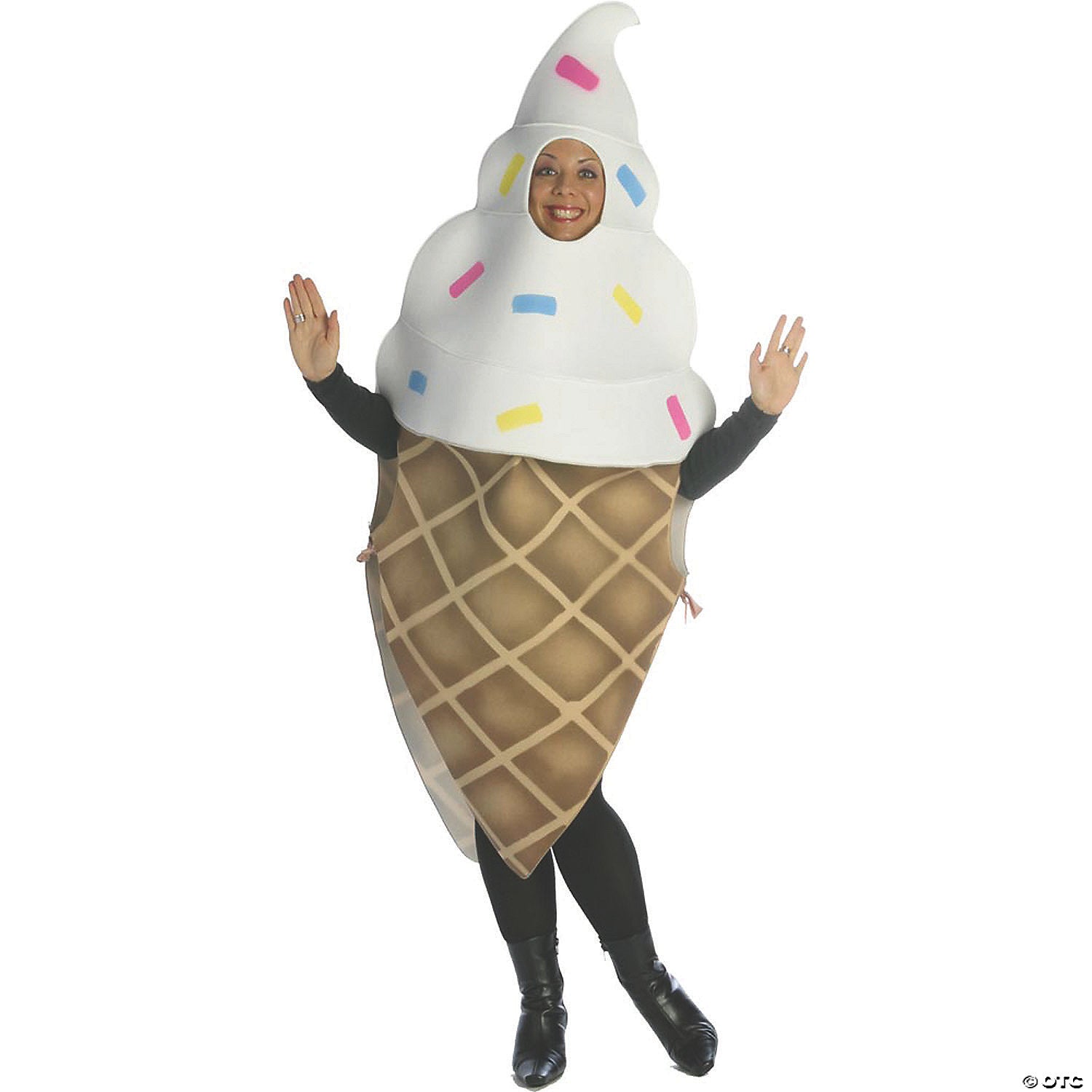 adults ice cream cone costume   standard~gc7153-a01