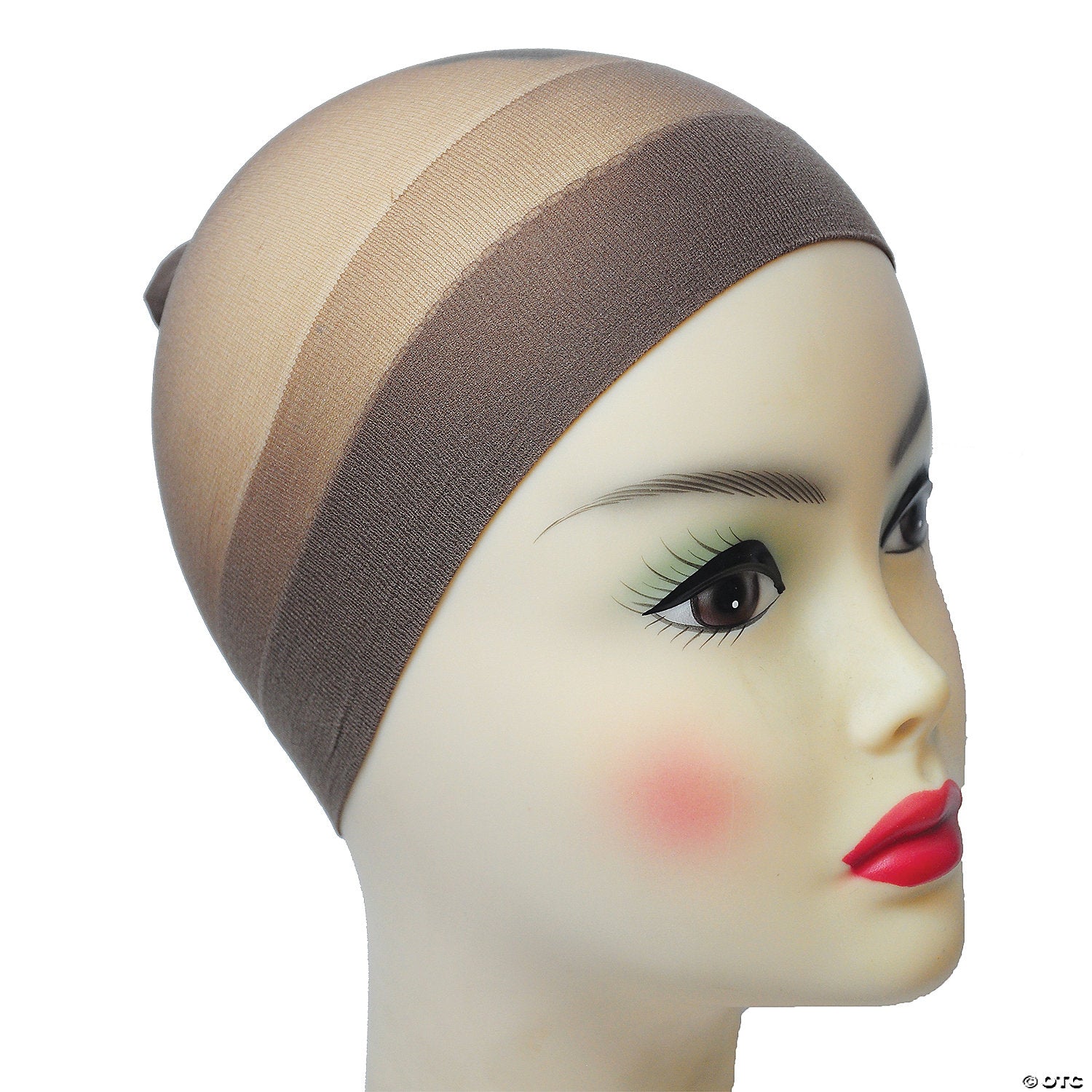 wig stocking cap dark brown~lw650dbn