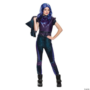 girl s classic descendants mal costume   medium~dg20298g-a02