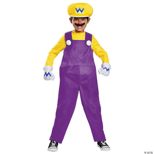 kids deluxe super mario bros & 8482  wario costume   large~dg98815g
