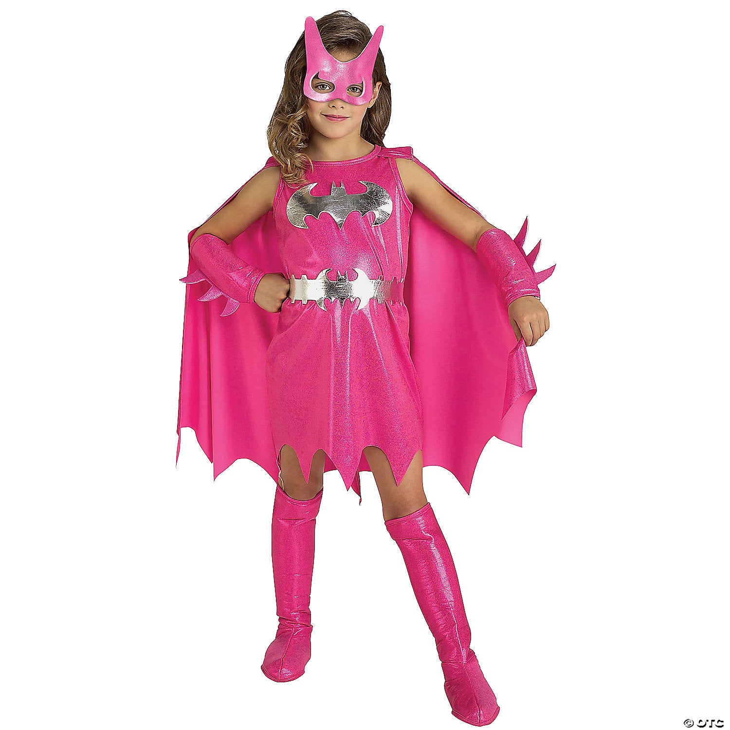 girl s deluxe pink batgirl costume   medium~ru882754md