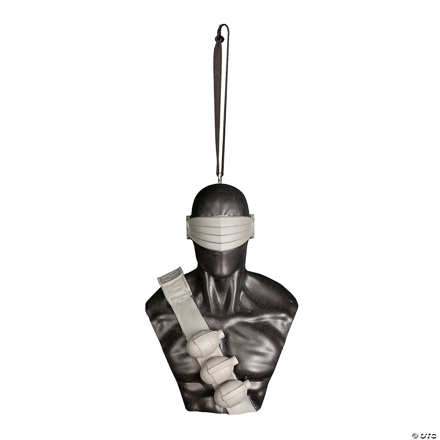 g i  joe& 8482  snake eyes bust ornament~mattha112