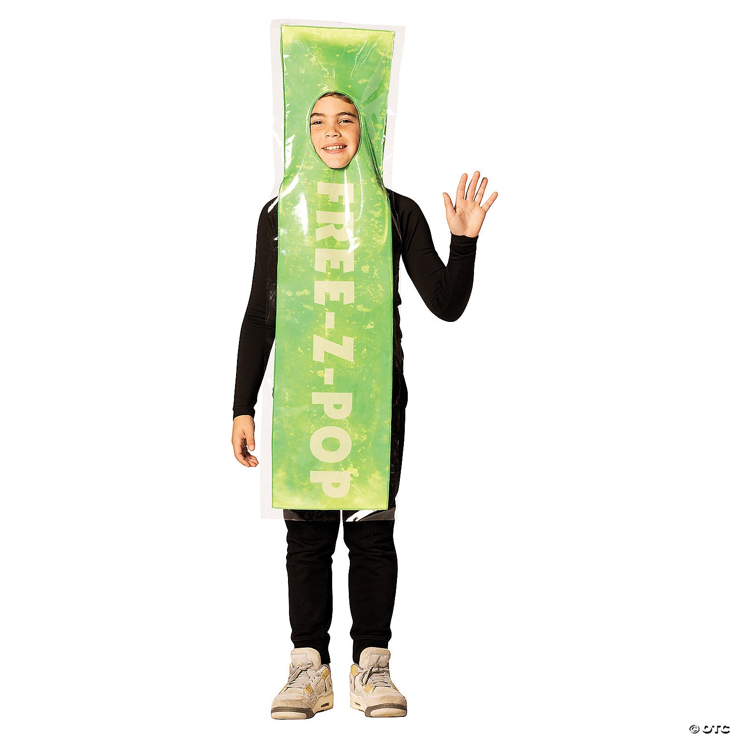 kids green free z pop ice costume   medium 7 10~gcr1359710