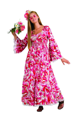 Women’s Hippie Flower Child Costume - Standard