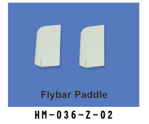 Fly Bar Paddle Part# HM-036-Z-02 Remote Control Helicopter Part