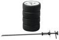 HPI 9048 Quick Tire Holder Black