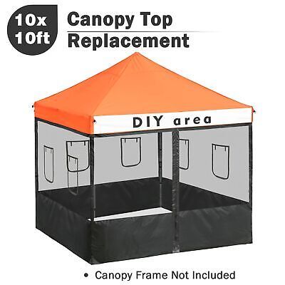 instahibit-10x10-ft-replacement-canopy-top-kit-4-mesh-sidewalls-yard-garden-172.png