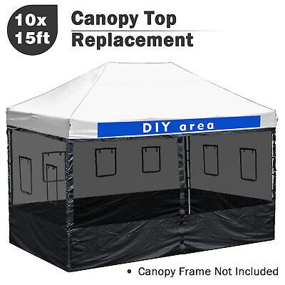 instahibit-10x10-ft-replacement-canopy-top-kit-4-mesh-sidewalls-yard-home-112.png