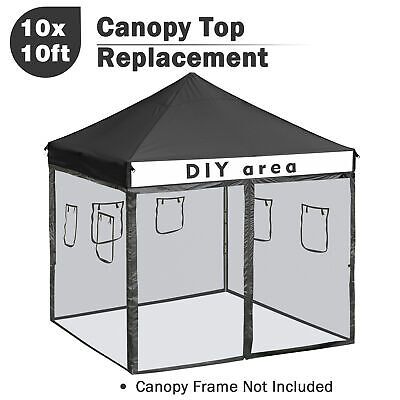 instahibit-10x10-ft-replacement-canopy-top-kit-4-mesh-sidewalls-yard-tradeshow-99.png