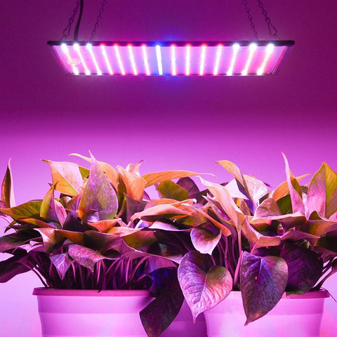 225 Ultrathin Blue Red Orange White LED Plant Grow Light Panel