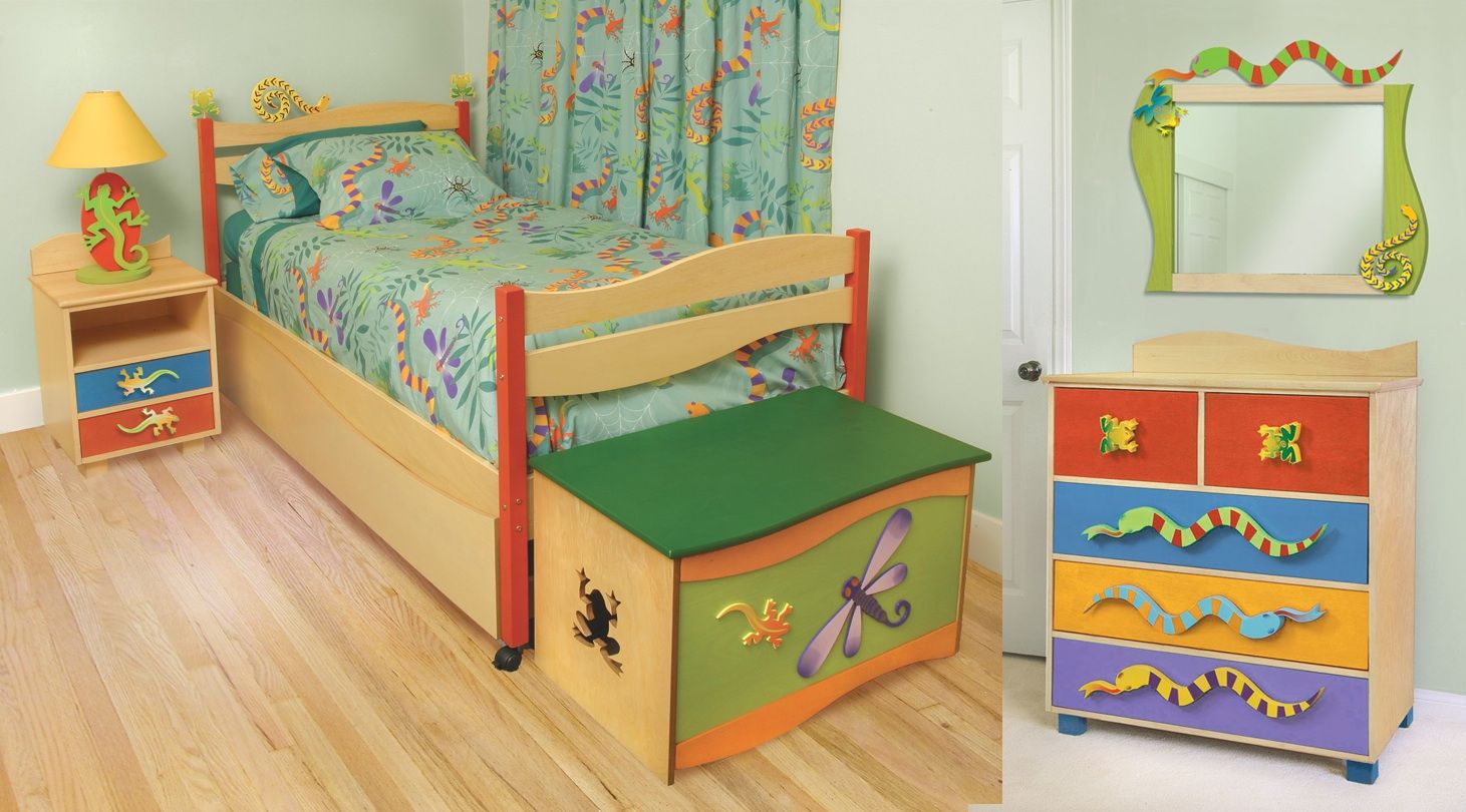 Little Lizards 5 Piece Bedroom Set β Trend Times Toy Stores