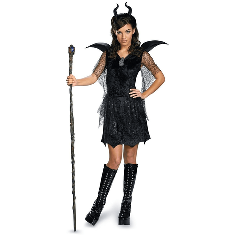 Maleficent Tween 12-14 Costume For Girls