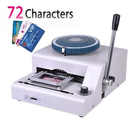 Manual 2 in 1 PVC Card Embossing & Indenting Machine
