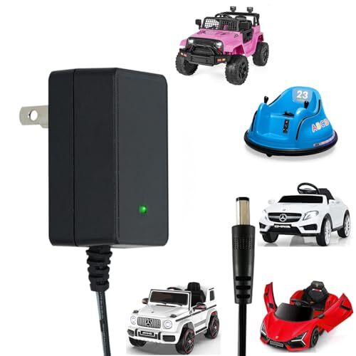 12V Battery Charger for Kids Ride-On Toy Cars