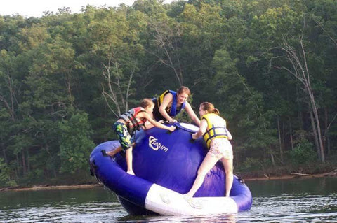 Saturn 8' Rockin' Water Toy w/ DuraSkin Is Great For Lakes And More