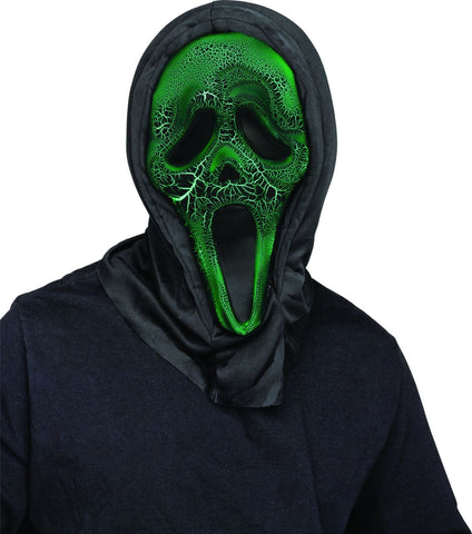 Smoldering Ghostface Mask - Scream Costume