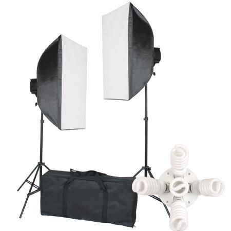 Studio Lighting Continuous 2 Lights Kit 450W Soft Box