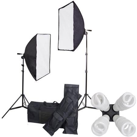 Studio Lighting Continuous 8 Lights Kit Large Soft Box