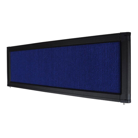 Tabletop Folding Panel Display Board Header Blue