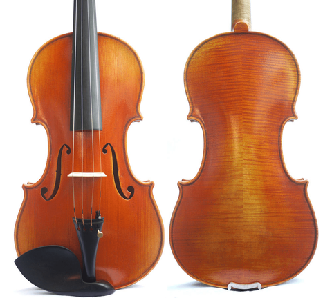 4/4 Full Size Maple Wood Concert Violin Handmade & Case