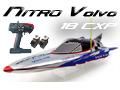 Volvo Nitro RC R/C Remote Fiberglass Racing Boat w/ Hitec Aggressor Remote HS-311 Servo