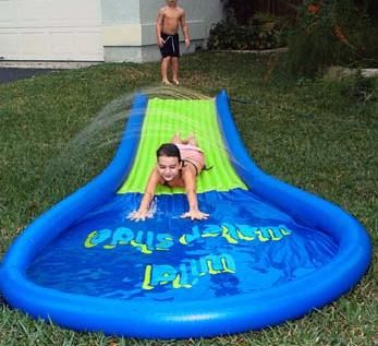 Wild Water Slide Is Great Backyard Fun