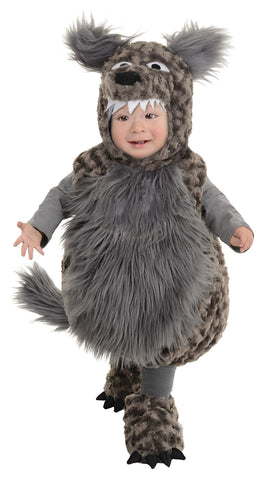 Toddler Wolf Costume - Large 2T-4T
