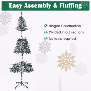 yescom-artificial-christmas-tree-led-topper-star-pine-cone-string-lights-kit-flocked-snow-50.png